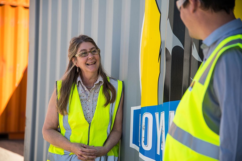 The 18 shelters supplied to Bethlehem House were installed in April 2020. CEO Stephanie Kirkman Meikle says the project is a great initiative with great benefit for the Tasmanian community. Photo: Alastair Bett