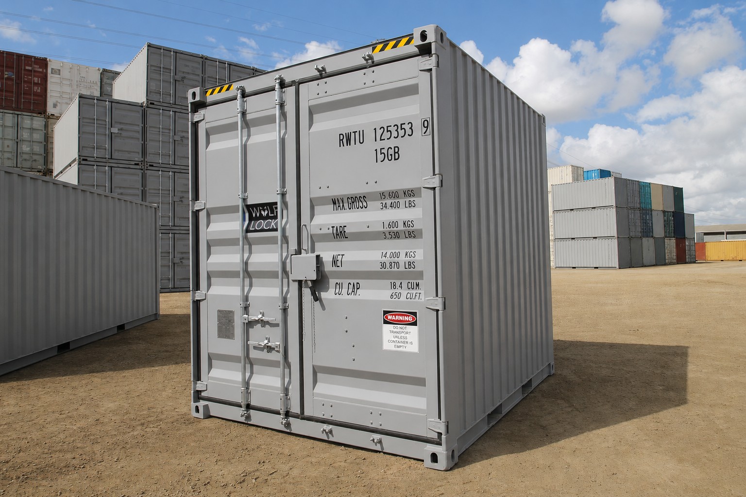 10ft Wolf Lock Safety Container