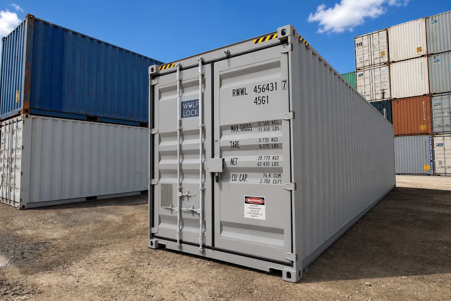 40ft Wolf Lock Safety Container