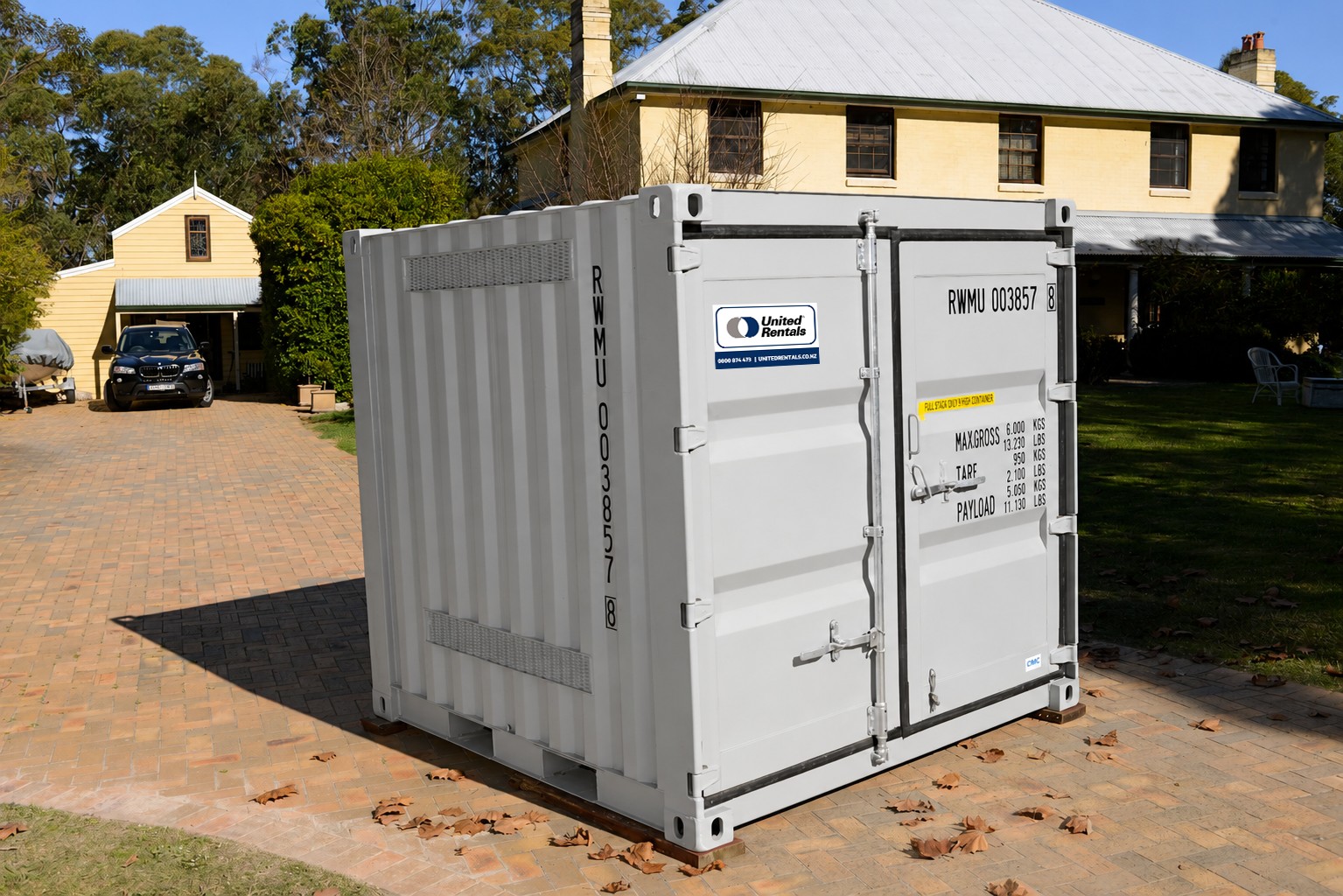 Minicube Shipping Container