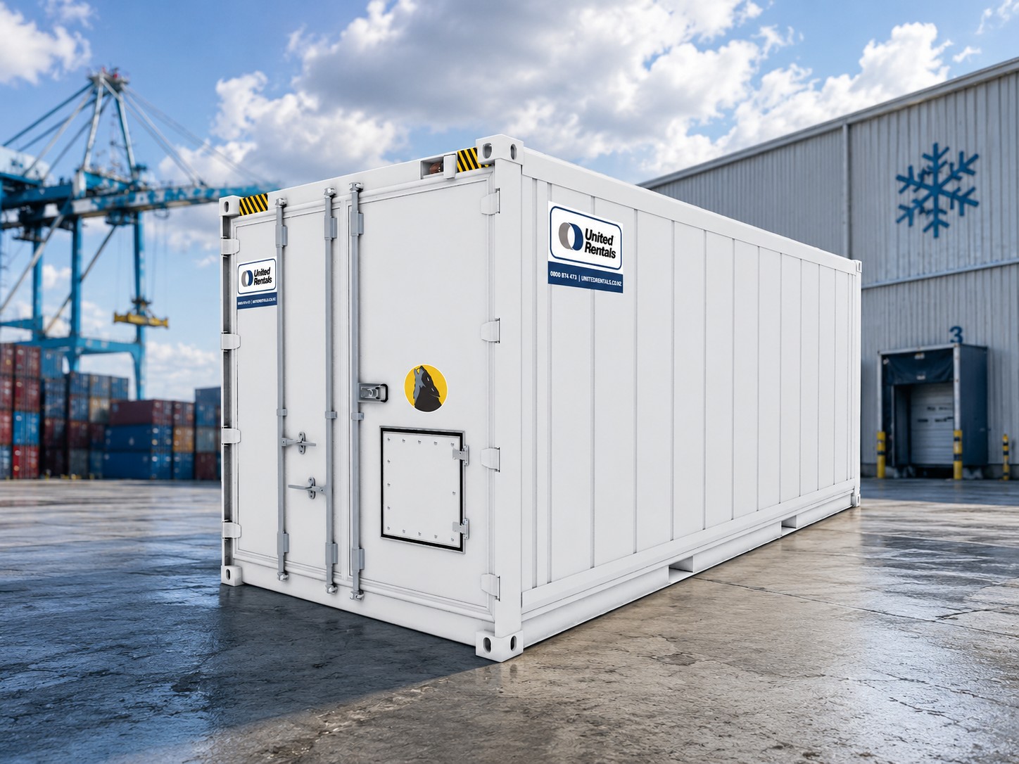 Refrigeration Containers for Events